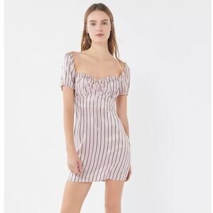 Urban Outfitters Lioness On The Line Off-The-Shoulder Mini Dress‎ Size XS